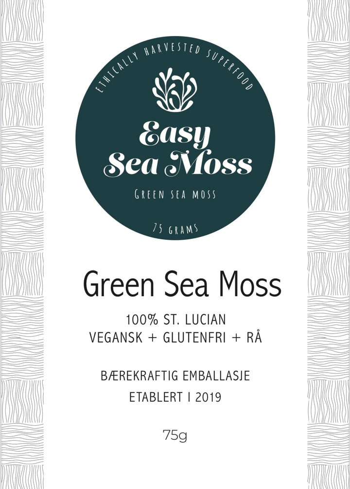 Dried Wildcrafted Green Sea Moss